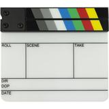 Filmsticks Colour Gripsticks ClapperBoard 7.5 Small Kit USA Version