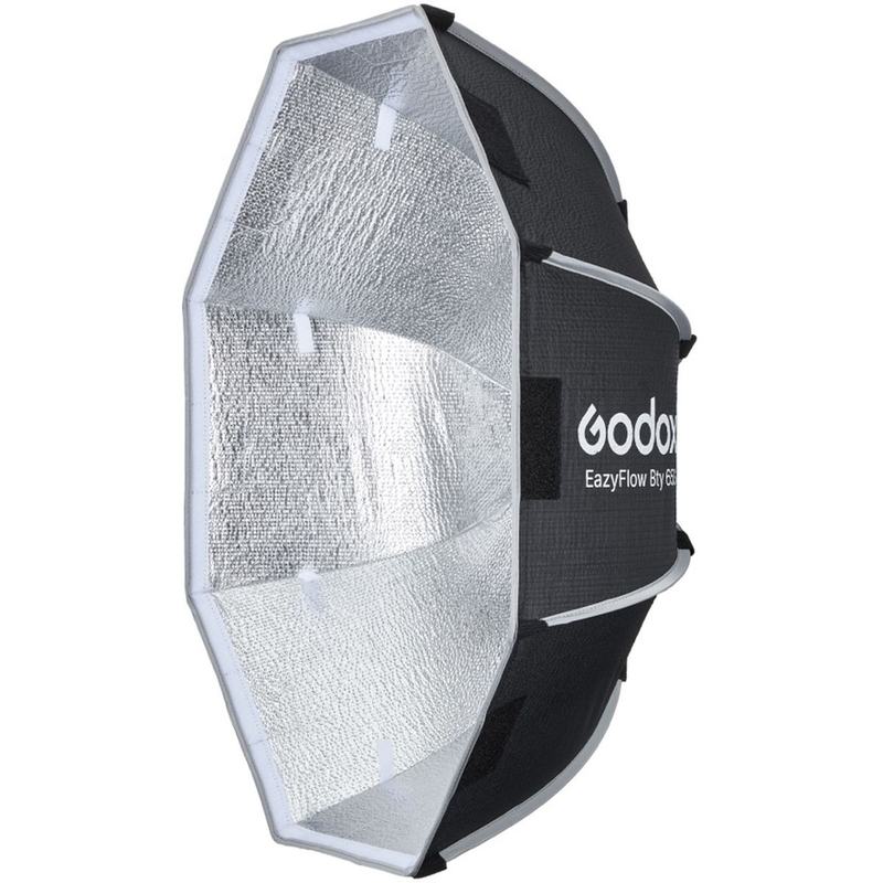Godox Eazyflow Foldable Beauty Dish 65 Bowens (Black Silver)