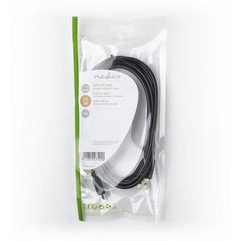 Nedis USB 2.0-CABLE A M-Micro-A M 2.0m BK