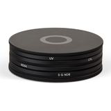 Urth 52mm UV Circular Polariz (CPL) ND64 Soft Grad ND8 Lens Filter Kit (Plus+)