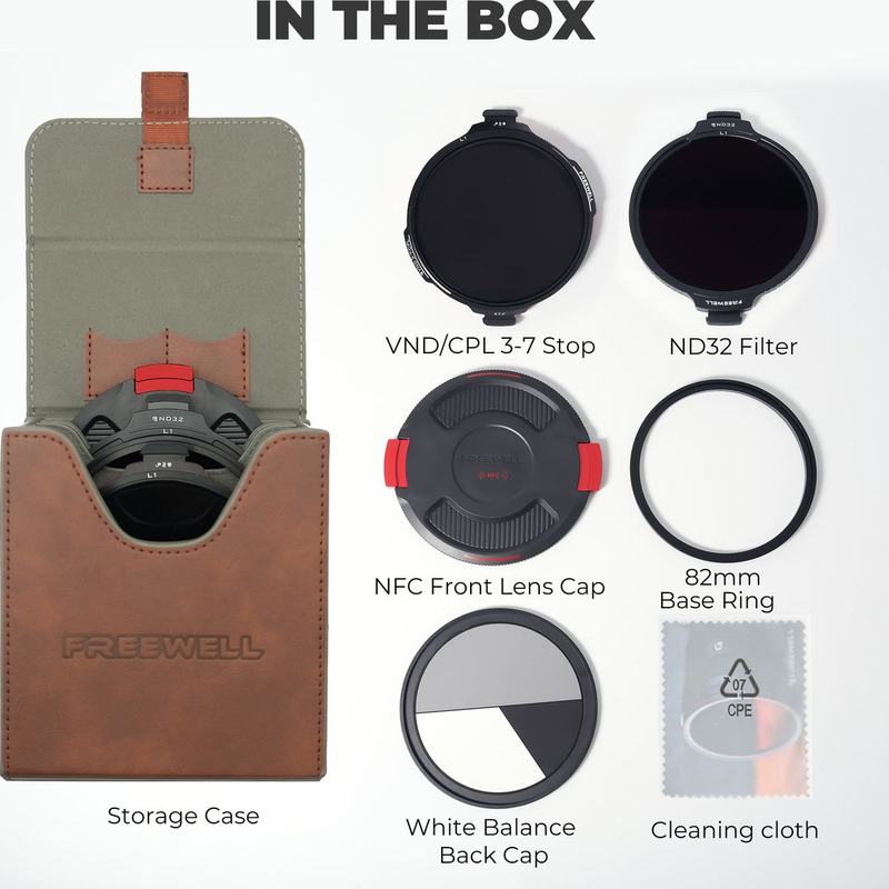 Freewell Real Locking Variable ND/CPL Filter Mega Kit