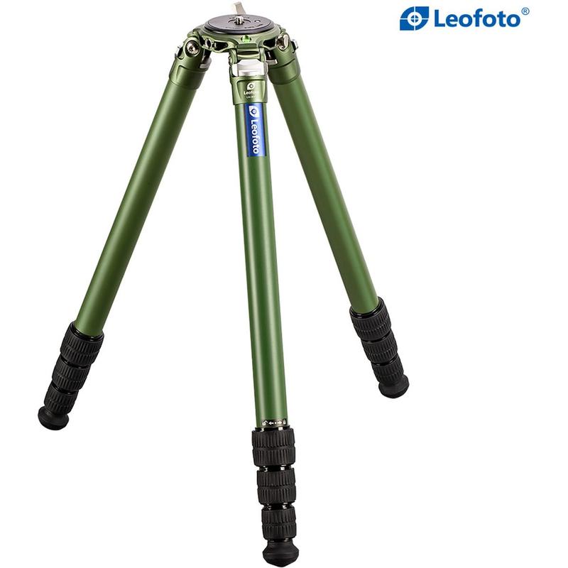 Leofoto LM-364cl (Olive) CNC Tripod Hard Anodize