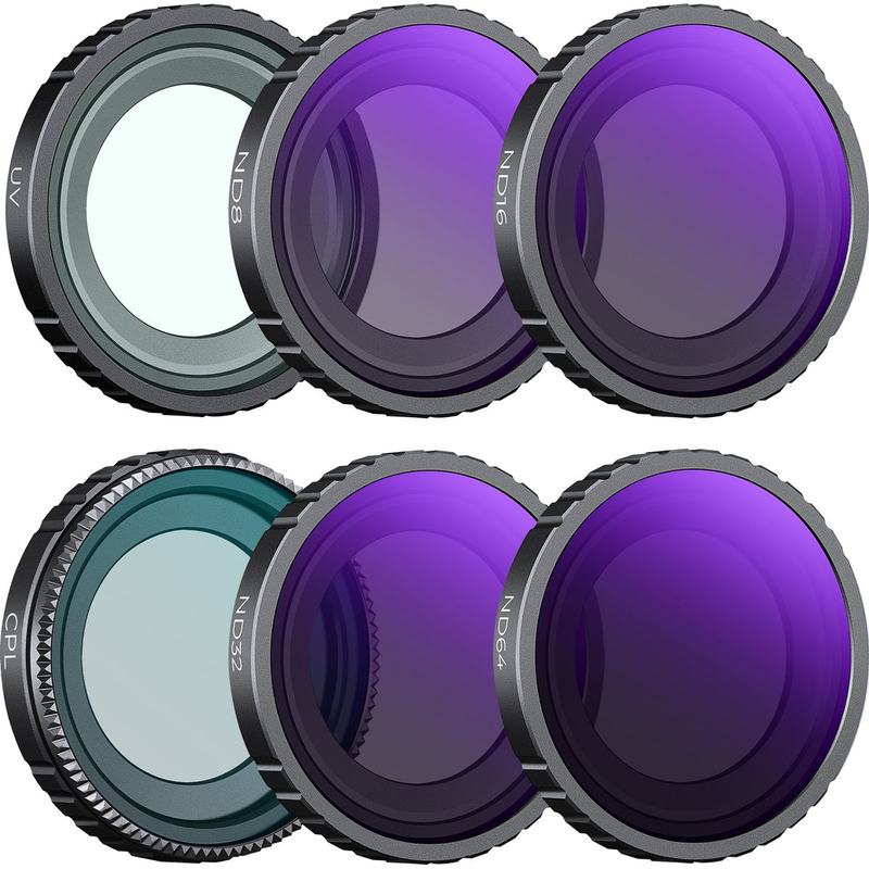 K&F Concept 6-IN-1 Full Filter Kit For Insta360 Go 3S