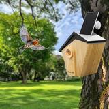 Camouflage EZ Birdbox Bird Nest w/ Built-In AI Camera