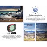 Freewell Osmo Pocket 3 Variable ND 1-5 Stop 6-9 Stop Filters - 2pack