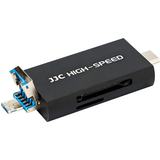 JJC CR-UTC4AC USB 3.1 Card Reader Black