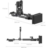 SmallRig 4063B Advanced Compact V-Mount Battery Mounting System Sony FX3 / a7siii / canon r5c etc.