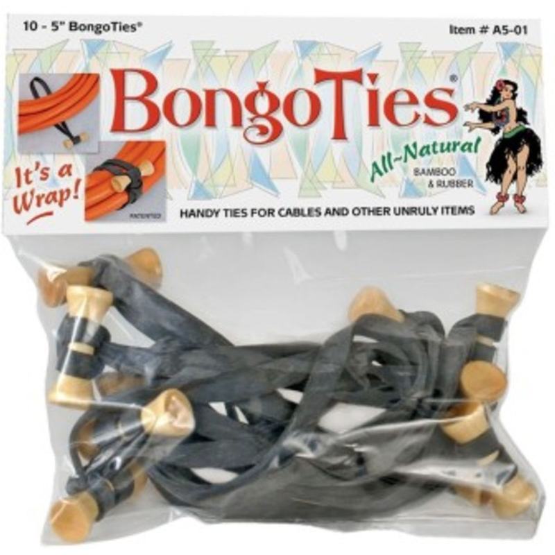BongoTies Black Original 10PC