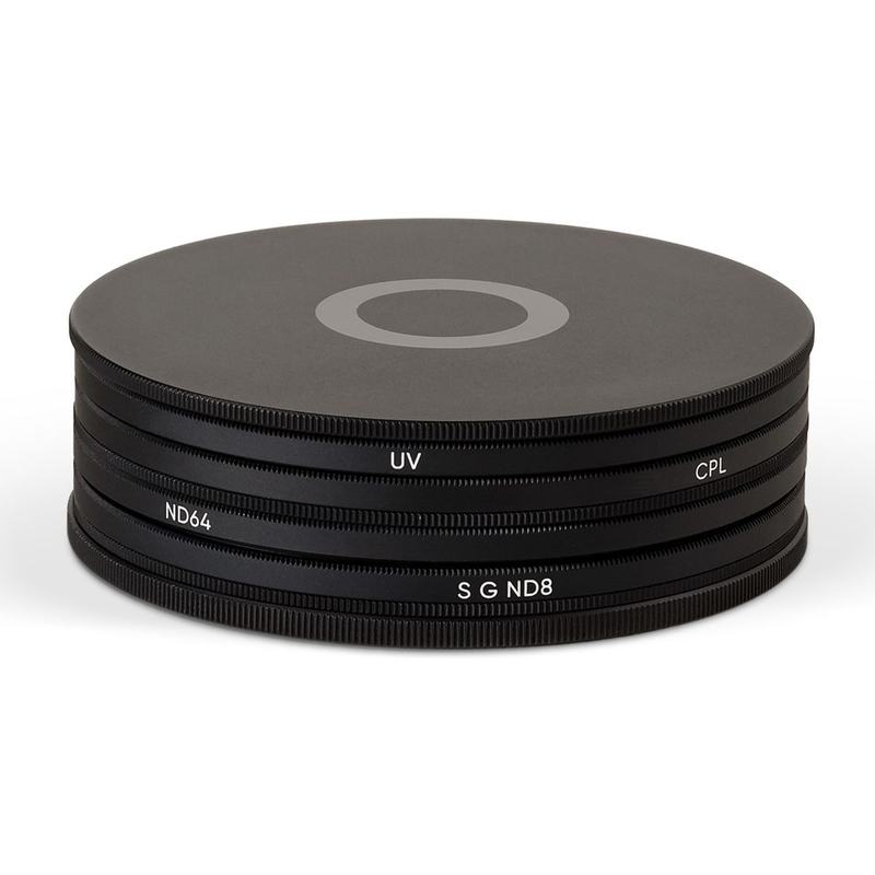 Urth 55mm UV Circular Polariz (CPL) ND64 Soft Grad ND8 Lens Filter Kit (Plus+)