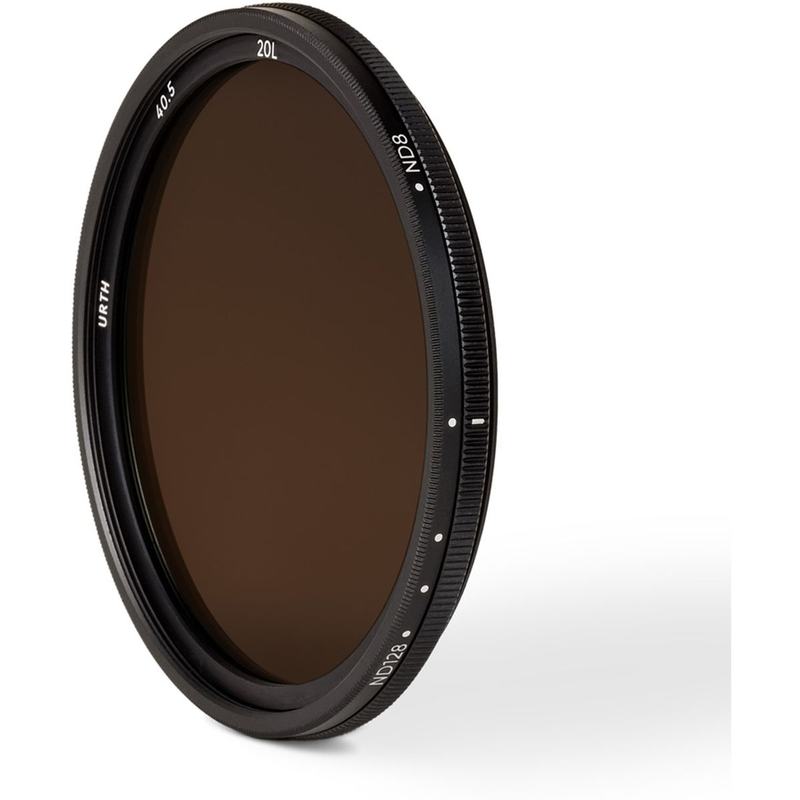 Urth 40.5mm ND8-128 (3-7 Stop) Variable ND Lens Filter (Plus+)