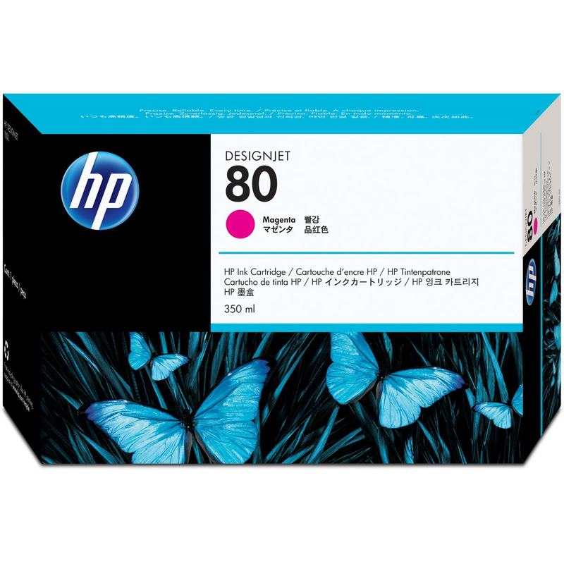 HP 80 Magenta SC 350ml C4847A