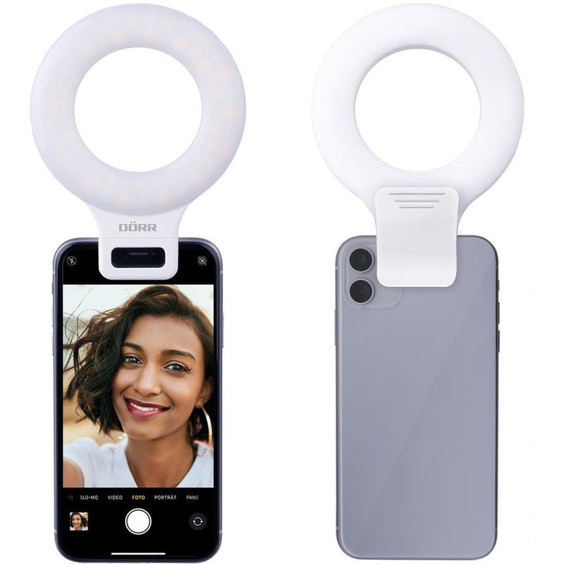 Dörr Smartphone LED Selfie Ringlicht SLR-9