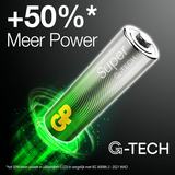 GP AA Battery GP Alkaline Super 1.5V 24 PCs