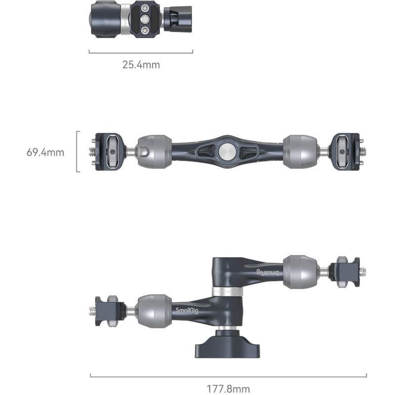 SmallRig 4194 Rosette Arm (7)