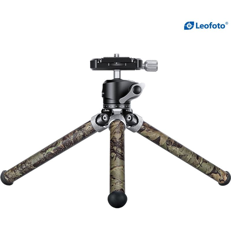 Leofoto MT-02C+LH-22 (Camouflage) Mini Table Tripod Kit