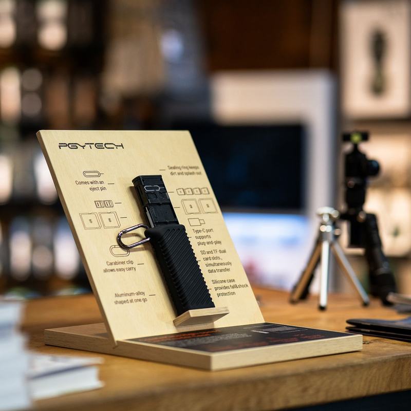 PGYTECH Display For Createmate Card Reader Case SD