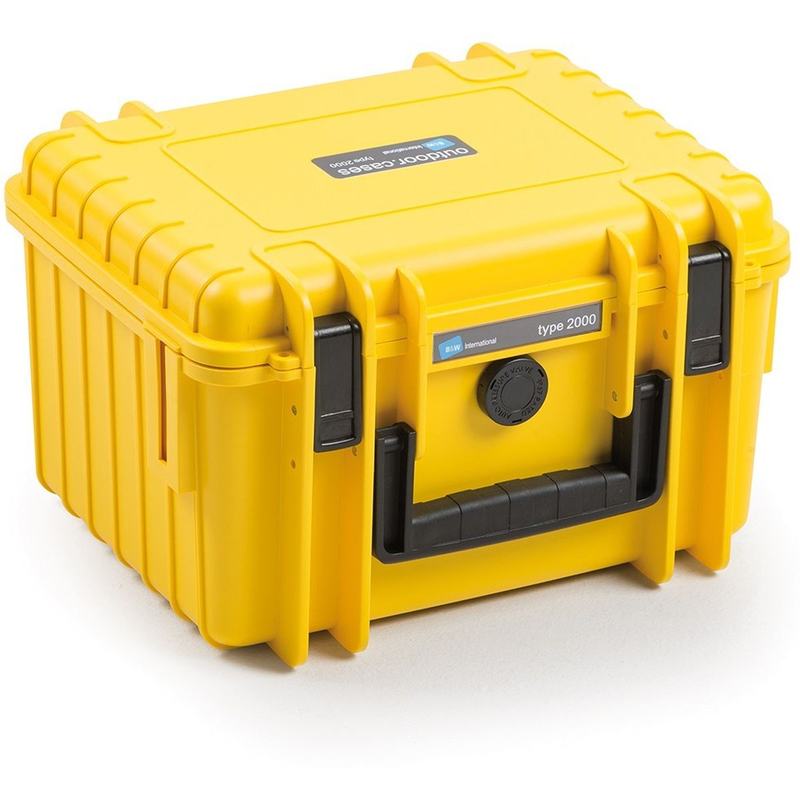 B&W Outdoor.cases Type 2000 Yellow / Empty