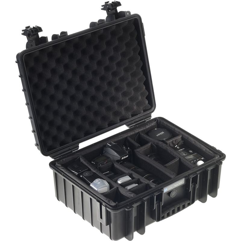 B&W Outdoor.cases Type 5000 Black / Divider