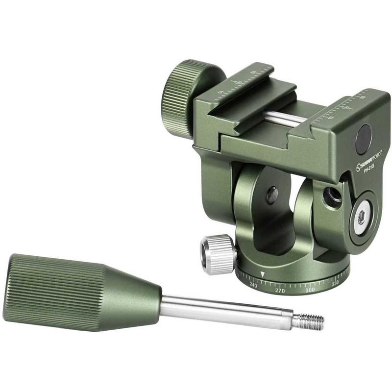 Sunwayfoto 2-WAY Head For Scopes w/ QR Plate (PH-01G)