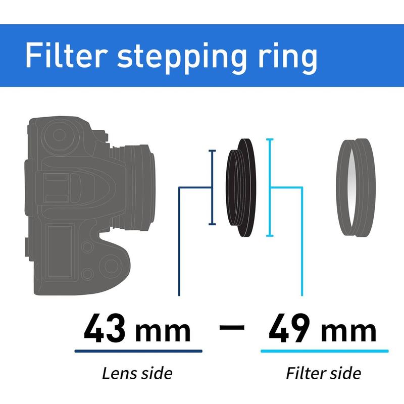 Kenko Stepping Ring 43mm - 49mm
