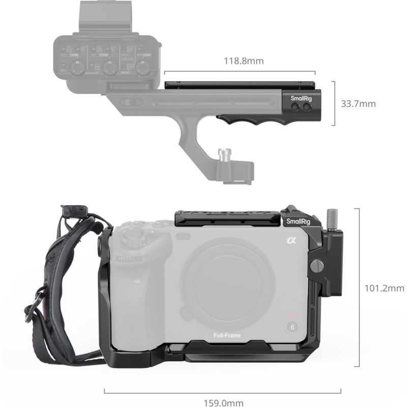 SmallRig 4184B Handheld Cage Kit For Sony FX30 / FX3