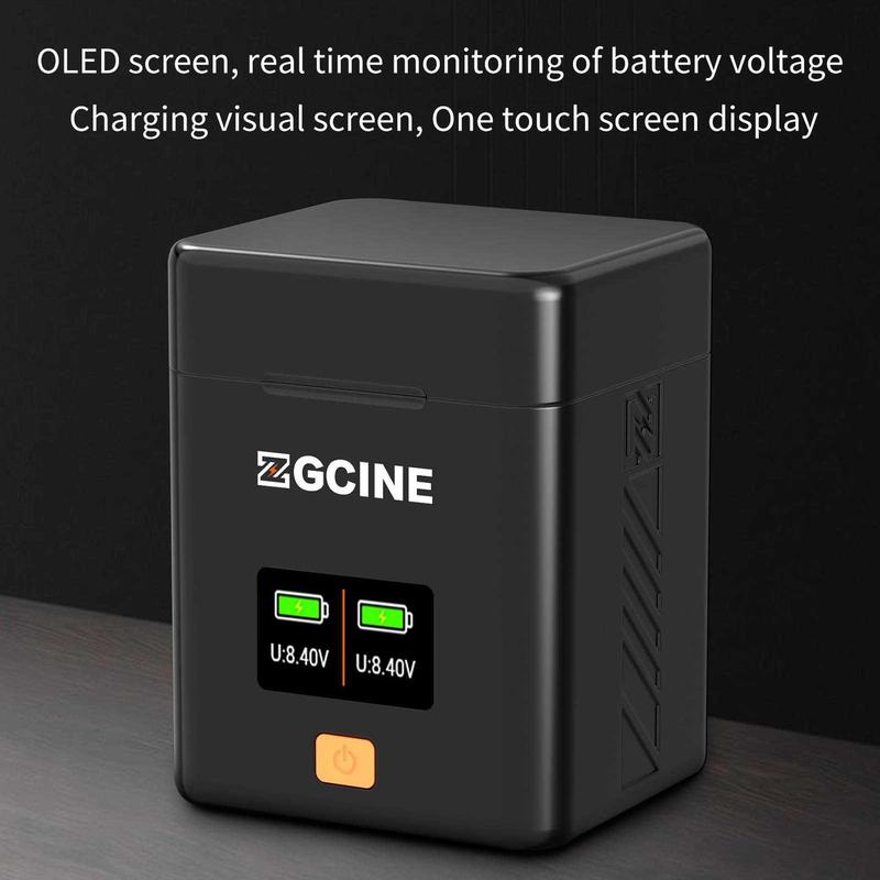 ZGCINE Charging Case For Canon LP-E17 Battery (PS-E17)