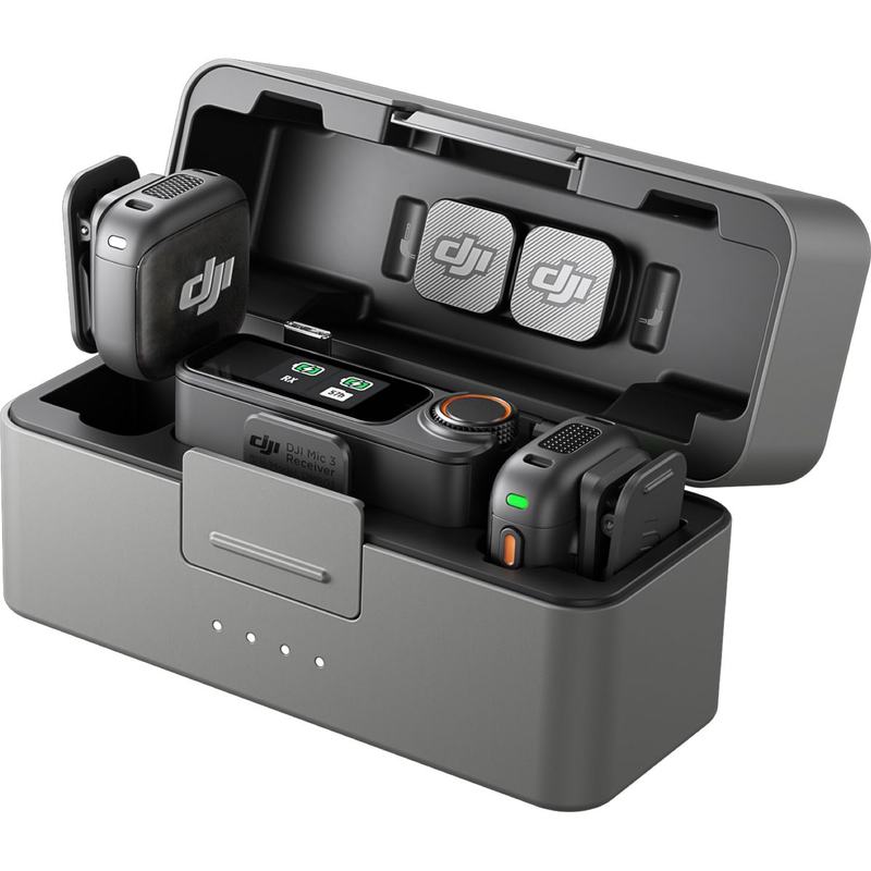 DJI Mic 3 - 2 TX + 1 RX + Charging Case