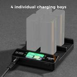 Accsoon Toprig 100W 4-BAY NP-F Fast Charger