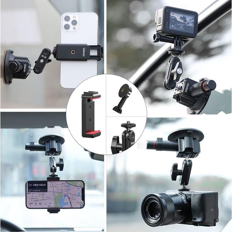 Ulanzi SC-01 Strong Suction Cup 3 inch Suction Cup Up To 1kg
