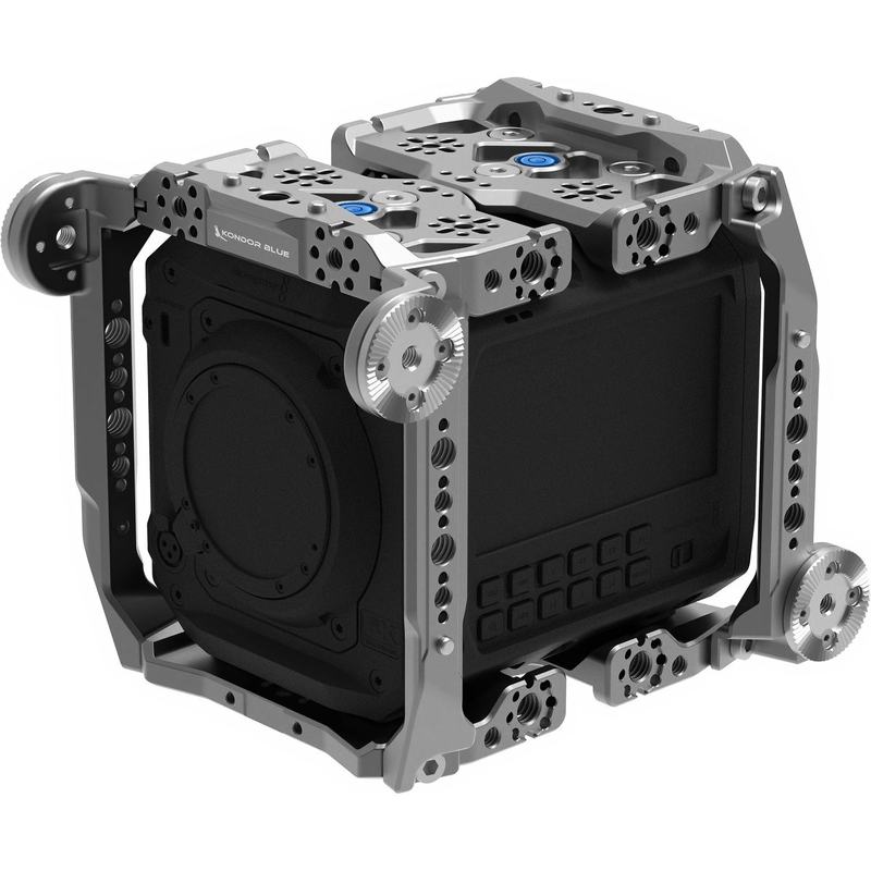Kondor Blue KB-PYX-RR PYXIS Cage System Right Rosette Rib Space Grey