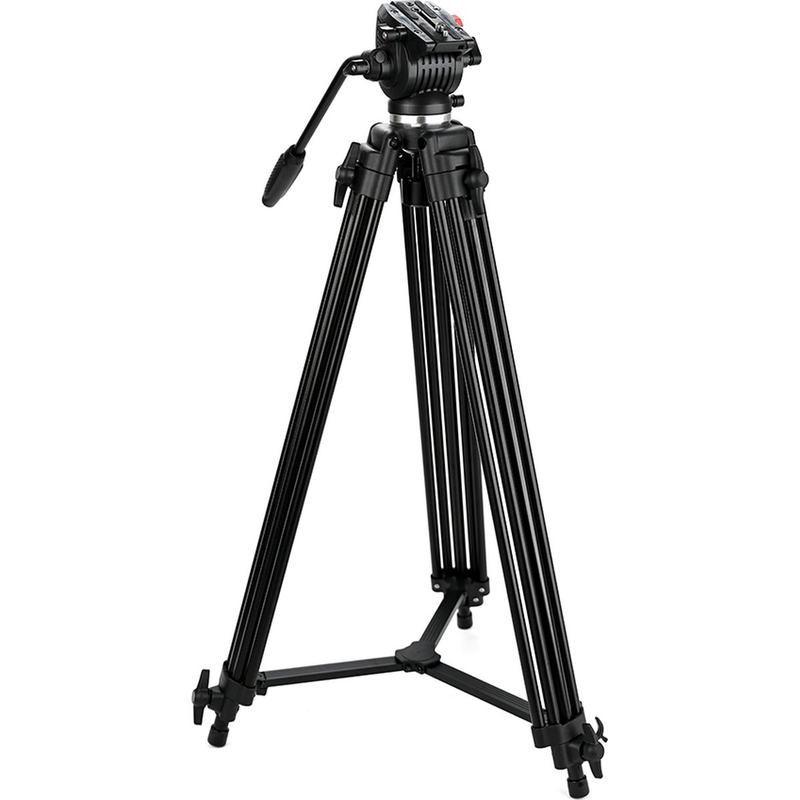 Caruba Videostar 177 Pro Videostatief + Liquid Damped Head