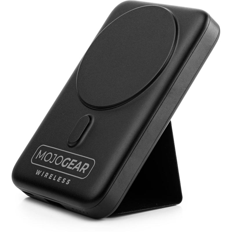 MOJOGEAR Wireless 10000mAh Power Bank Magnetic Black