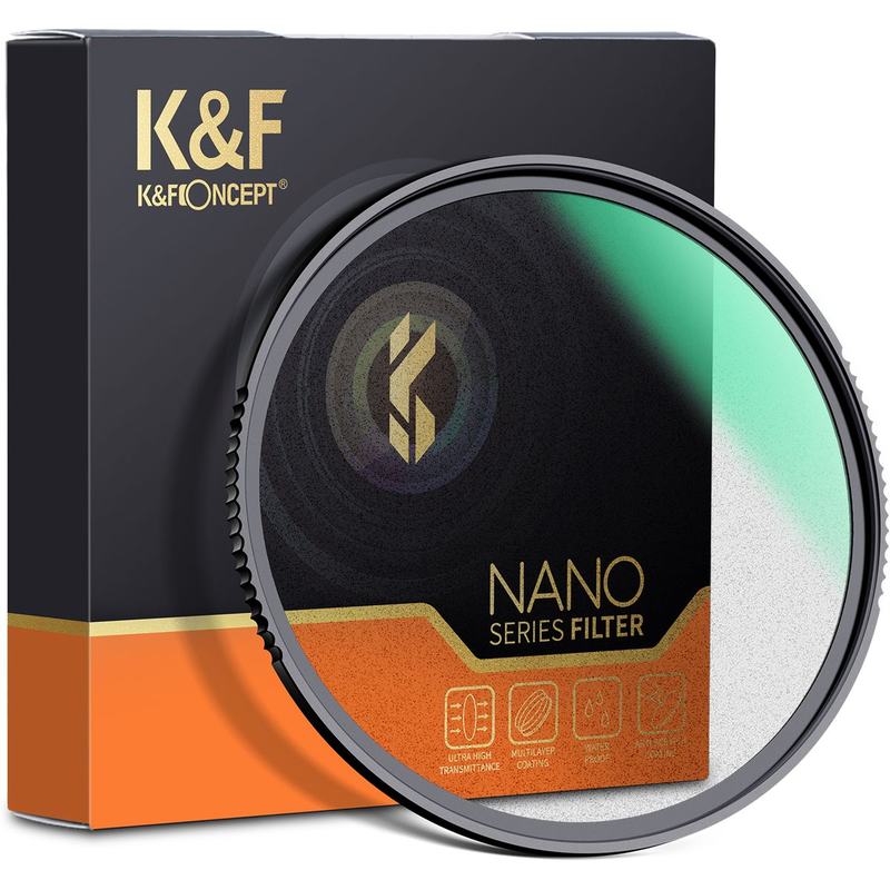 K&F Concept 1/1 Black Mist Filter Nano X 72mm