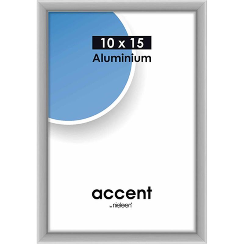 Nielsen Photo Frame 51224 Accent Mat Silver 10x15cm