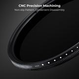 K&F Concept Variabel ND Filter ND2-2000 Nano C - 77mm