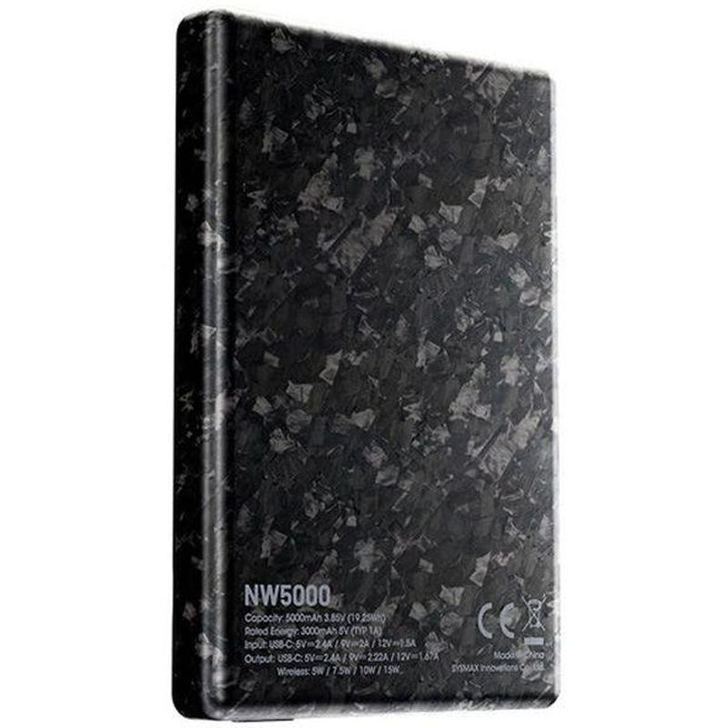 Nitecore NW5000 Carbon Fiber Magnetic Wireless PowerBank