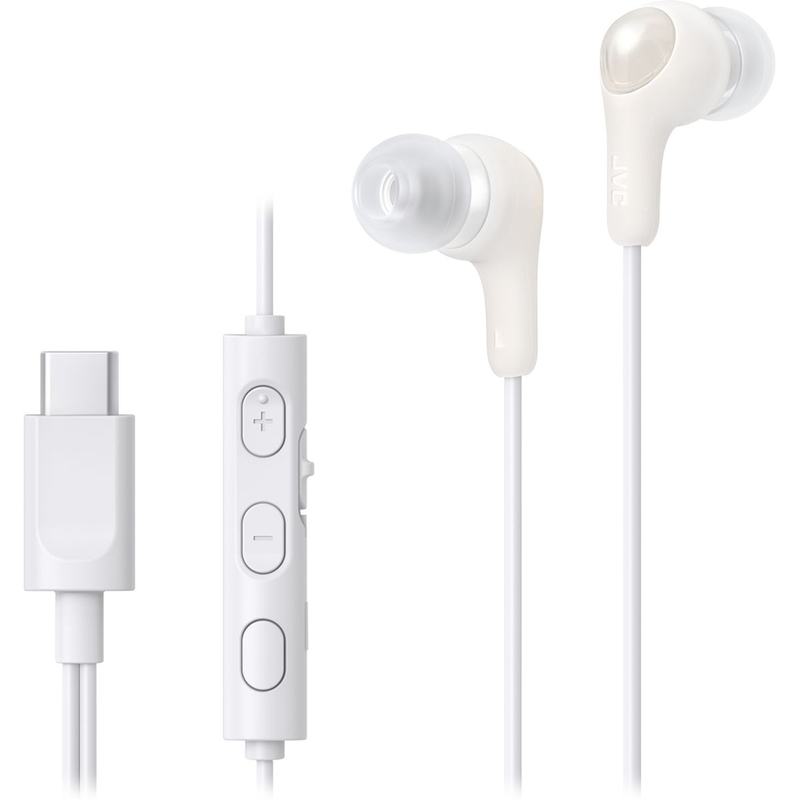 JVC Gumy Mic/Remote USB-C White