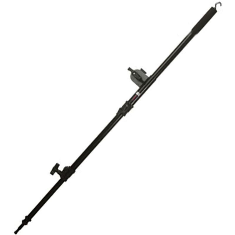 Avenger D600CB Mini Boom Arm, Chrome Steel Black w/Built-In Grip Head
