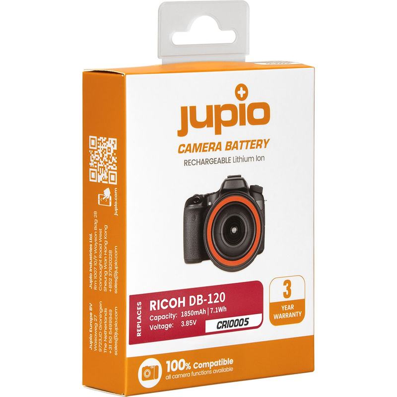 Jupio Ricoh DB-120 1850mAh