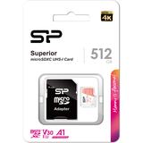 Silicon Power MicroSDXC Superior Pro C10 UHS-1 U3 V30 512GB