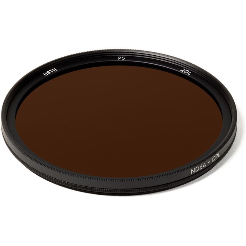 Urth 95mm Circular Polarizing (CPL) + ND64 Lens Filter (Plus+)