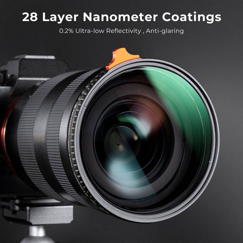 K&F Concept True Colour Variabel ND2-32 Filter Nano X - 82mm