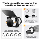 K&F Concept Matte Box Filter Kit w/ 2 Frames