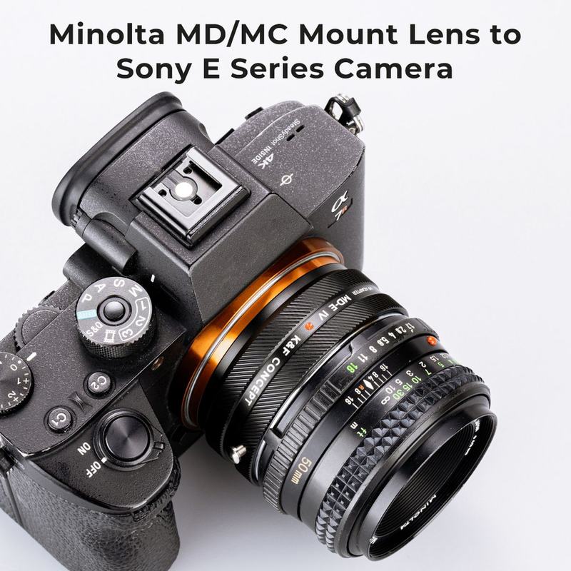 K&F Concept Lens Adapter Minolta MD Sony E-Mount (IV PRO)