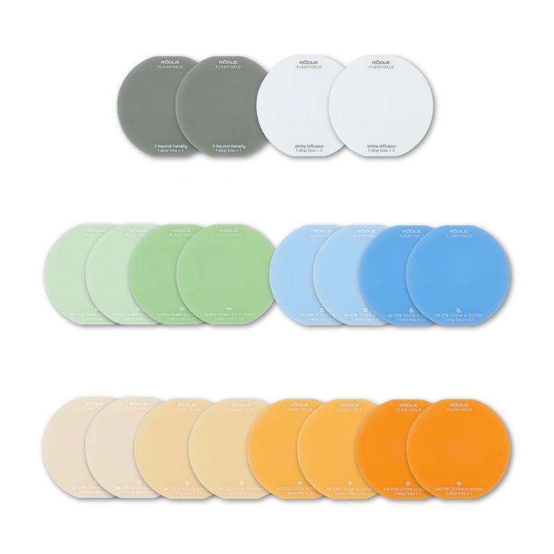 Rogue Round Flash Gels - Colour Correction Collection
