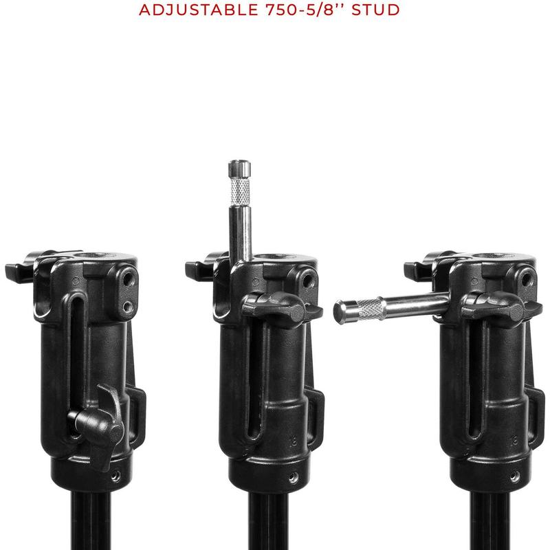 Shape Low Boy Double Riser Stand Black/Chrome 6.4'
