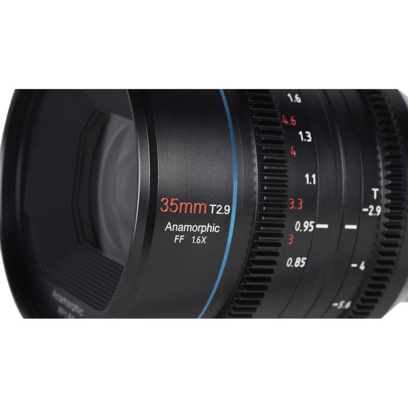 Sirui 35mm T2.9 1.6X FullFrame Anamorphic Lens (L Mount)