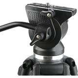 Caruba Videostar 177 Pro Videostatief + Liquid Damped Head