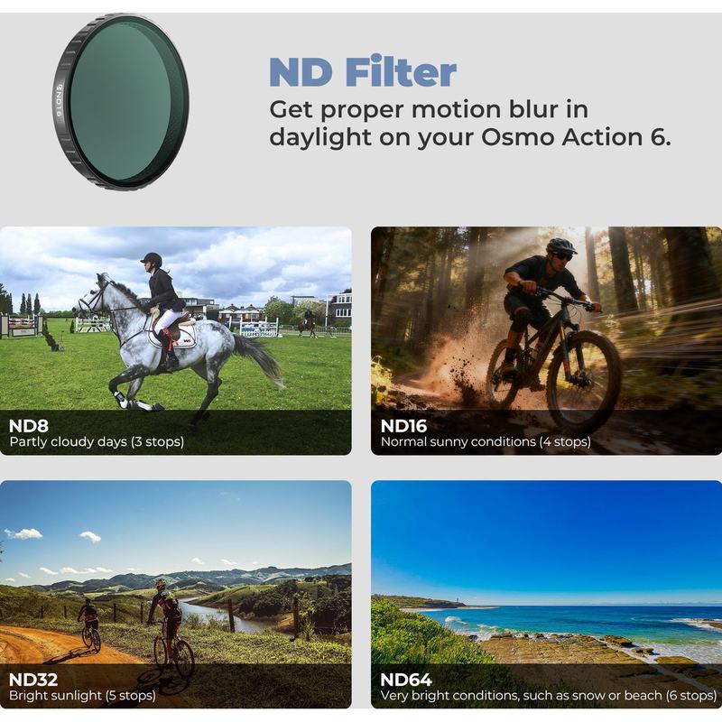 Freewell Osmo Action 6 Filters - Mega Kit - 12pack