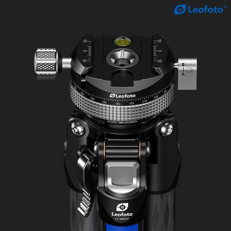 Leofoto LY-265CF(Black) CNC Tripod